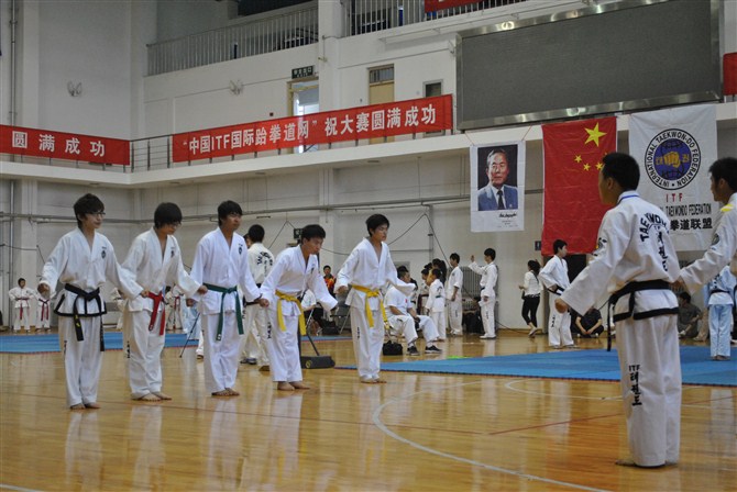 全国赛赛场上的苍轩健儿